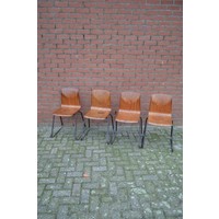 thumb-Retro kinderstoeltjes 4 stuks-1