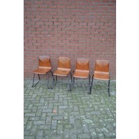 thumb-Retro kinderstoeltjes set van 4 stuks-1