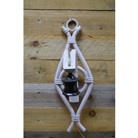thumb-Wit geschilderde rotan wandlamp-3