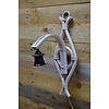 LoodsVol, Tweedehands Wit geschilderde rotan wandlamp