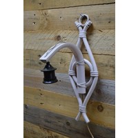 thumb-Wit geschilderde rotan wandlamp-1