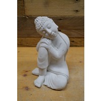 thumb-Betonnen Shiva Boeddha – symbool van welzijn en kennis – met herstelsporen-1