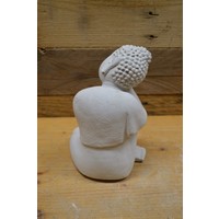 thumb-Betonnen Shiva Boeddha – symbool van welzijn en kennis – met herstelsporen-3