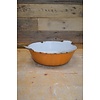 LoodsVol, Tweedehands Vintage emaille gietijzeren pan zonder deksel