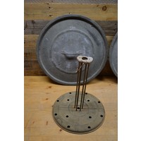 thumb-Vintage zinken pannenonderdelen decoratie-3