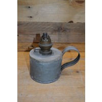 thumb-Retro zinken olielamp zonder lampenglas-1