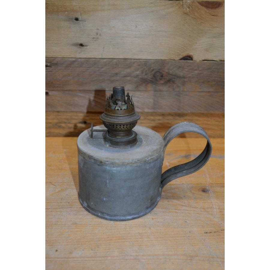 Retro olielamp van zink-1