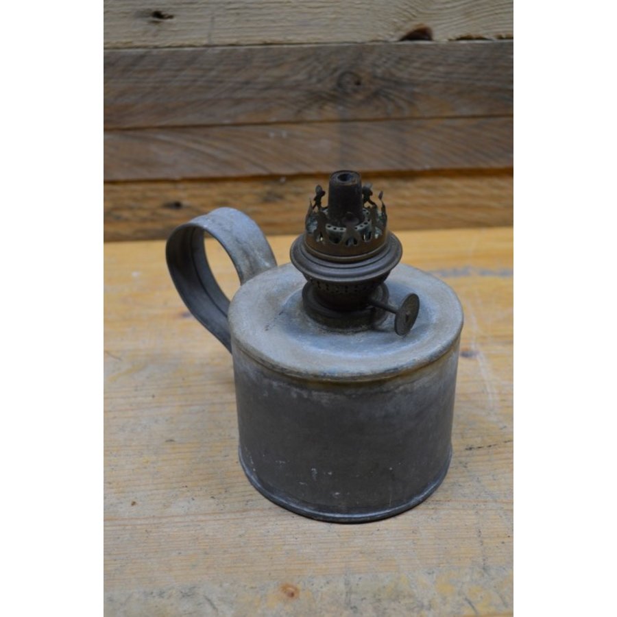 Retro olielamp van zink-3