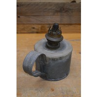 thumb-Retro zinken olielamp zonder lampenglas-4
