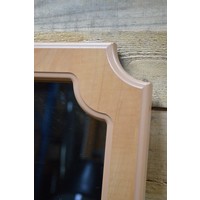 thumb-Rechthoekige spiegel met houtlook lijst-3