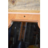 thumb-Rechthoekige spiegel met houtlook lijst-4