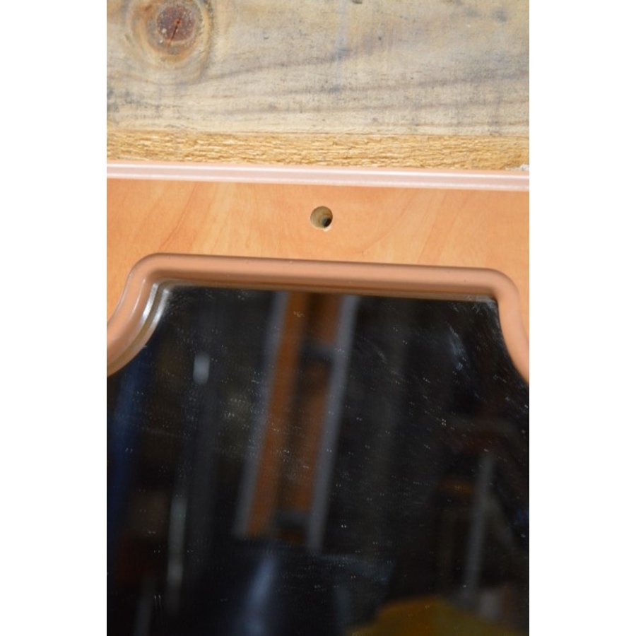 Spiegel in houtlook lijst-4