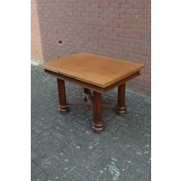 thumb-Rechthoekige uitschuifbare eettafel van eiken-2