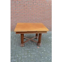 thumb-Rechthoekige uitschuifbare eettafel van eiken-3