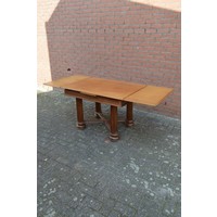 thumb-Rechthoekige uitschuifbare eettafel van eiken-5