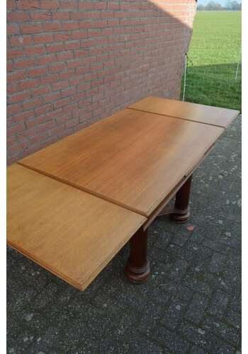 Rechthoekige eettafel eiken 