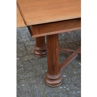 thumb-Rechthoekige uitschuifbare eettafel van eiken-6
