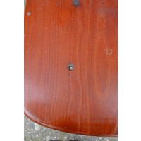 thumb-Retro kinder schoolstoeltje met rugleuning-3
