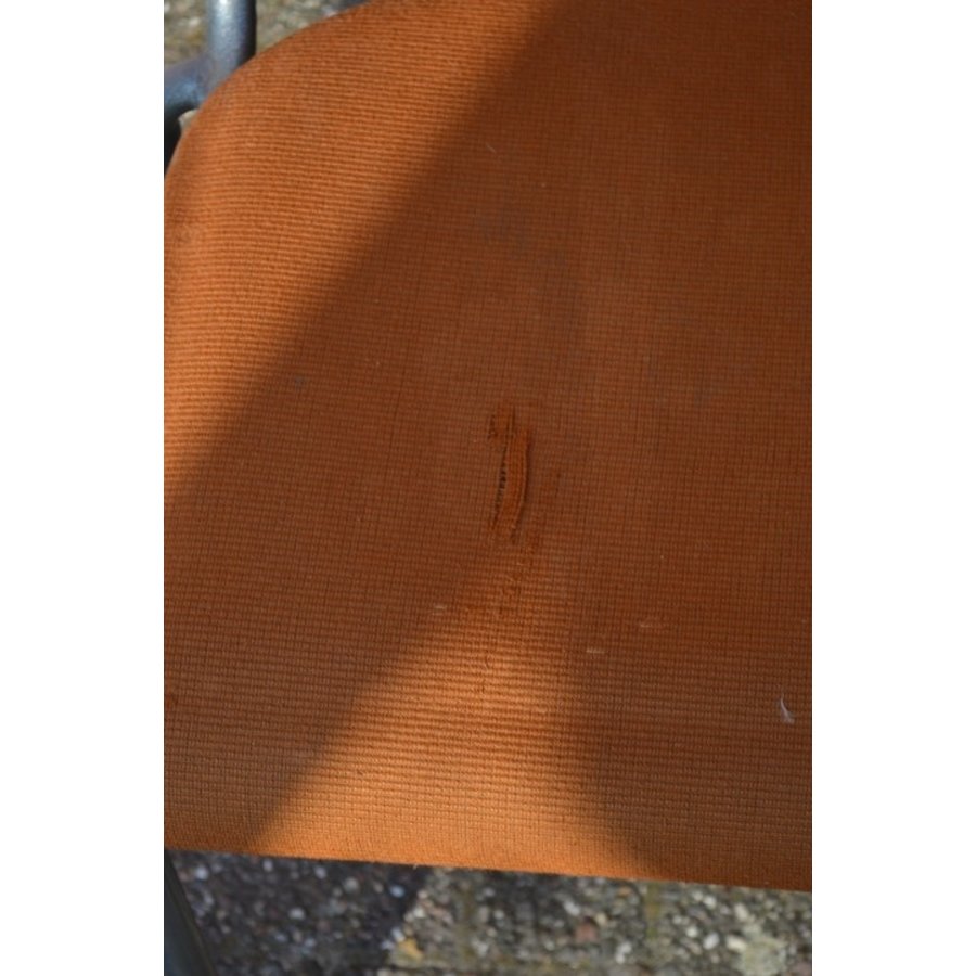 Set van 10 stapelbare vintage armstoelen-4