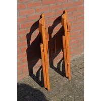 thumb-Set van 2 inklapbare grenenhouten stoelen-4