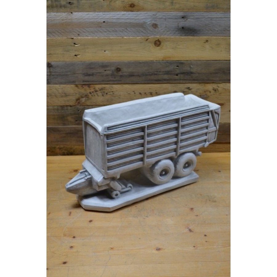 Betonnen opraapwagen – decoratief en te gebruiken als bloembak-3