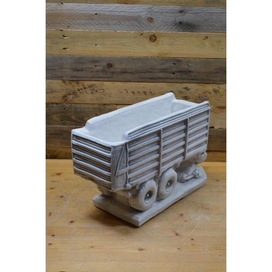 Betonnen opraapwagen – decoratief en te gebruiken als bloembak-5