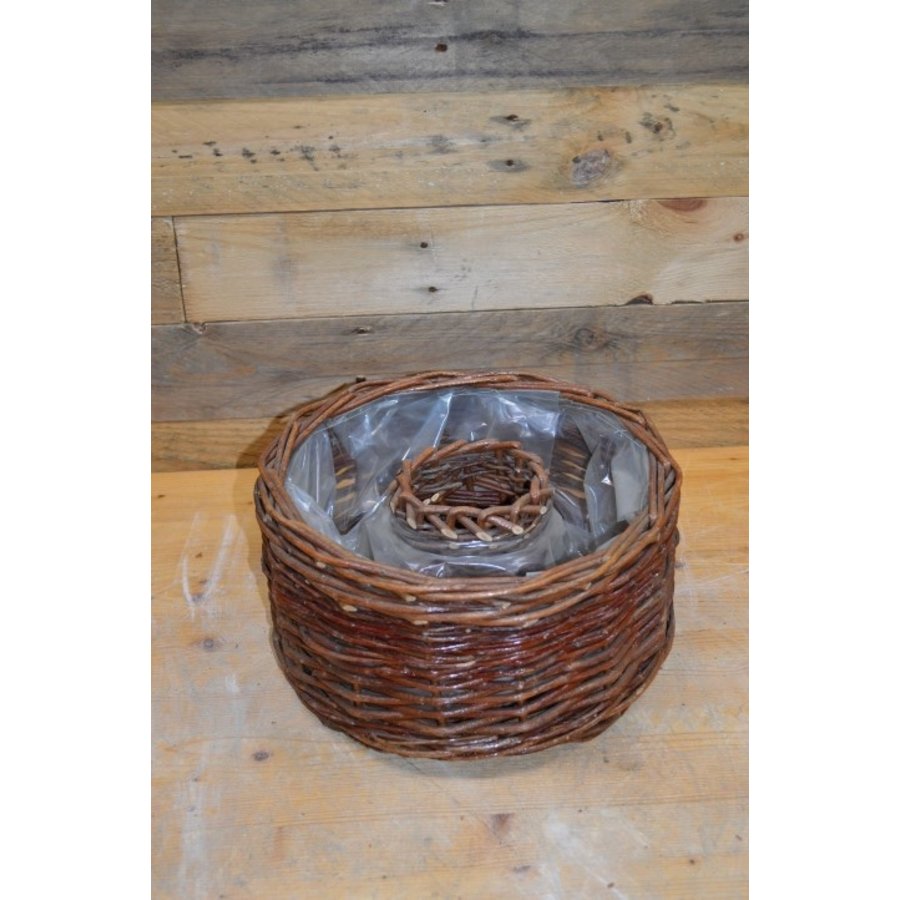 Hoge tulband met plastic-1