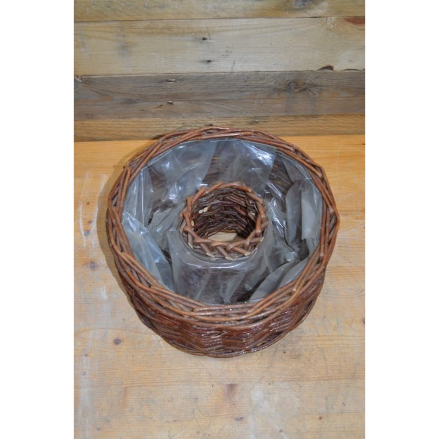 Hoge tulband met plastic-3