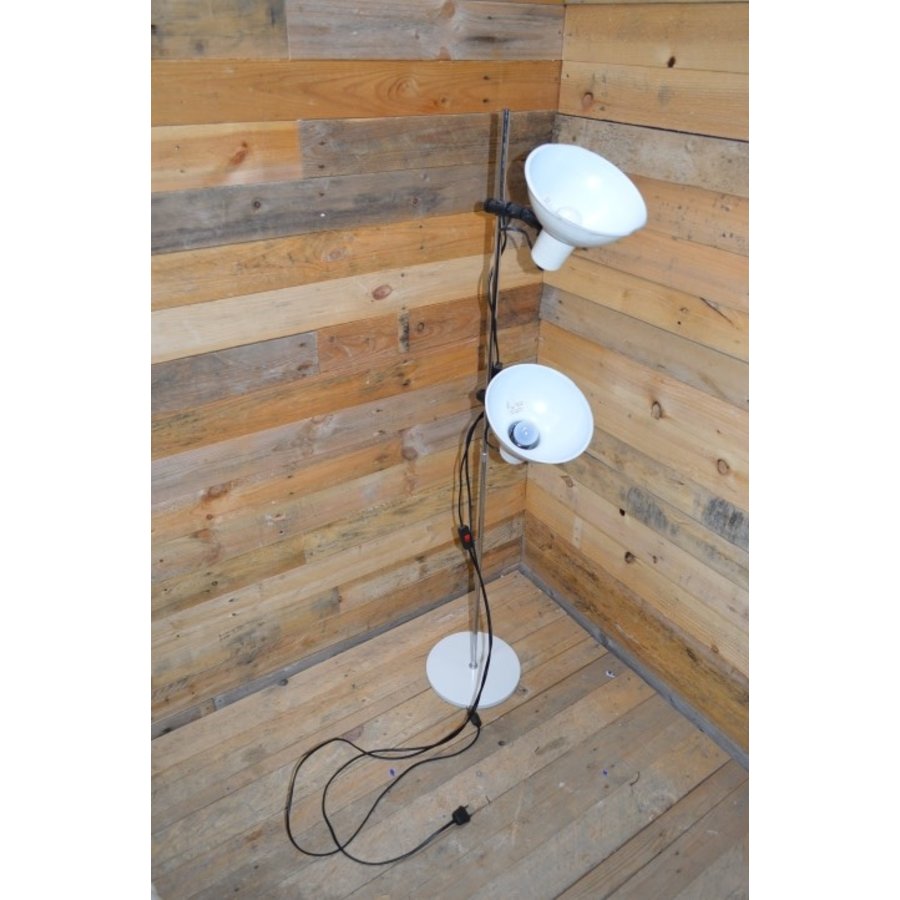 Verstelbare vloerlamp met 2 lichtpunten-1
