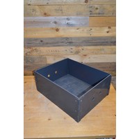 thumb-Zelfgemaakt houten opbergkistje blauw-1