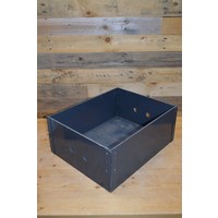 thumb-Zelfgemaakt houten opbergkistje blauw-3
