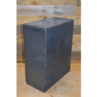 thumb-Zelfgemaakt houten opbergkistje blauw-5