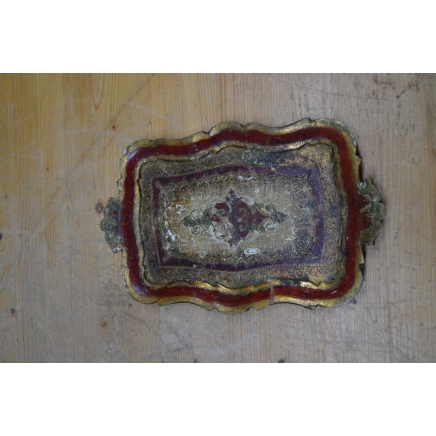 Ouderwets klein dienblad-2