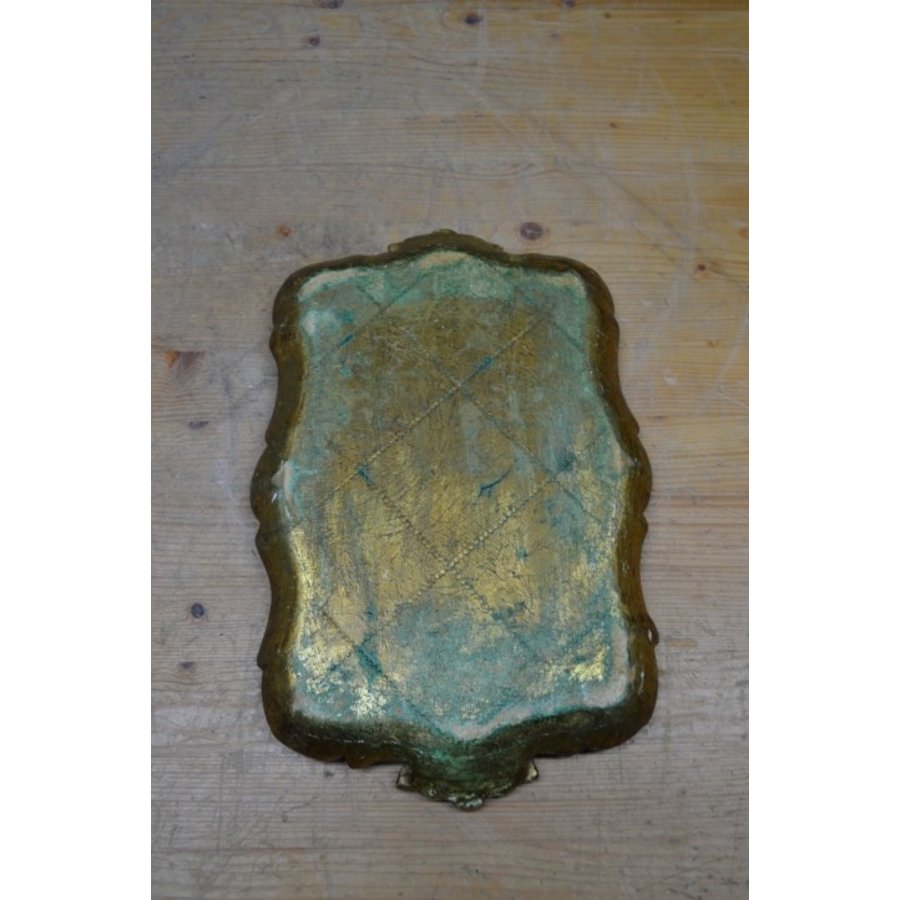 Ouderwets houten dienblad-3