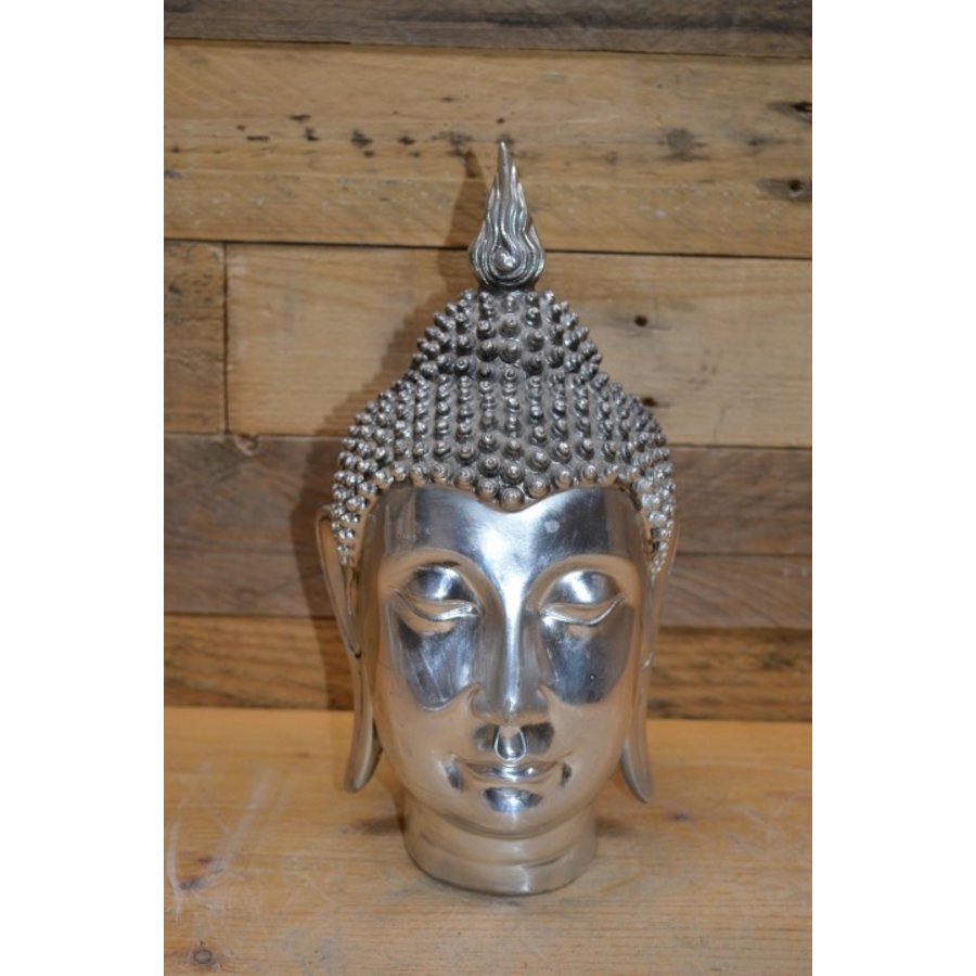 Shiva hoofd chroom-1