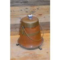 thumb-Doofketel koper en messing-1