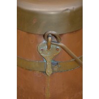 thumb-Doofketel koper en messing-3