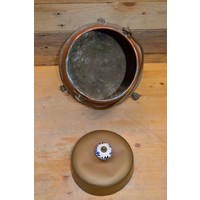 thumb-Doofketel koper en messing-5