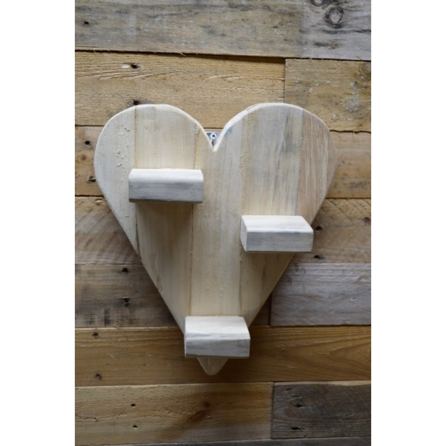 Houten hart wandrek-1