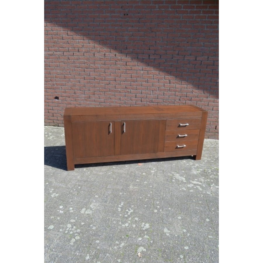 Dressoir van donker eiken-2