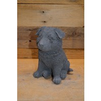 thumb-Betonnen Herder puppy – tuinbeeldje of woondecoratie-2