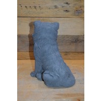 thumb-Zittende Border Collie van beton – vrolijk hondenbeeldje voor huis en tuin-4