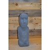 LoodsVol, Tuinbeelden Abstract Paaseiland beeld van een vrouw – betonnen sculptuur voor huis of tuin