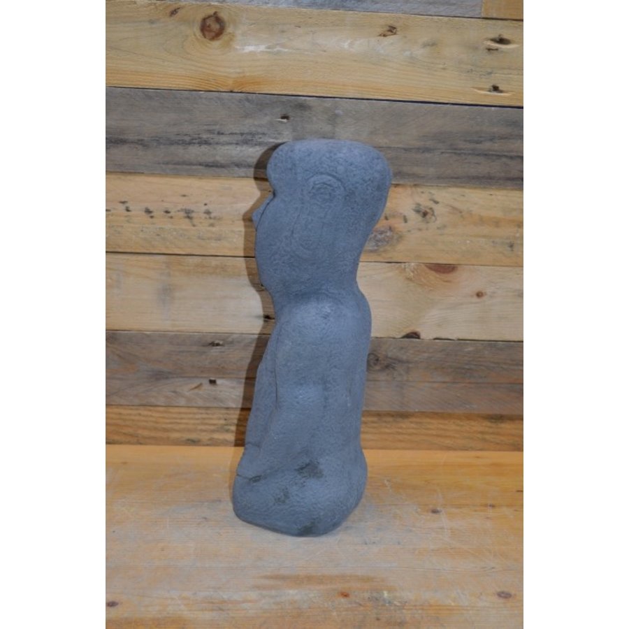 Abstract Paaseiland beeld van een vrouw – betonnen sculptuur voor huis of tuin-4