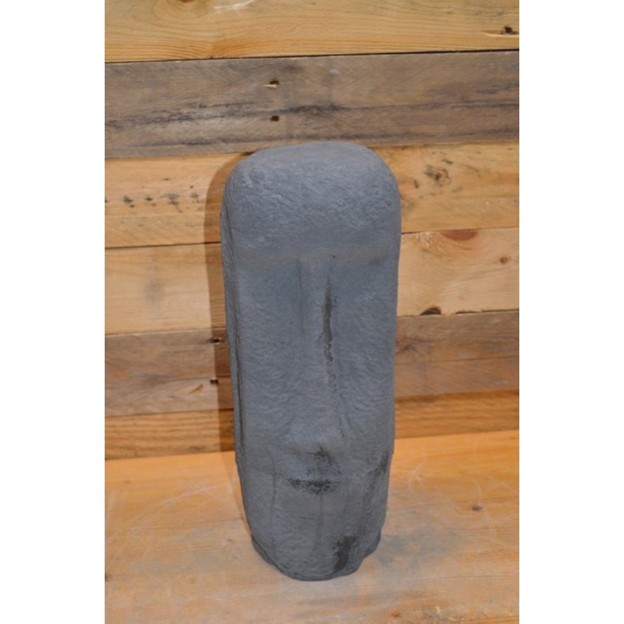 Abstract Paaseiland beeld van een man – betonnen buste voor binnen en buiten-2