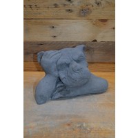 thumb-Sinistere gargouille van beton – gotische waterspuwer voor tuin of interieur-1