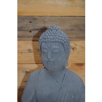 thumb-Shiva Boeddha van beton in gebed – oosterse decoratie voor huis en tuin-6
