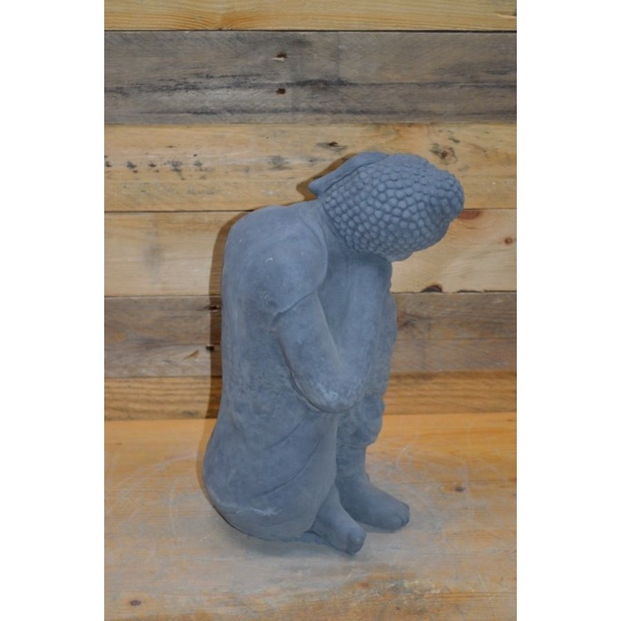 Slapende Shiva Boeddha van beton – oosterse decoratie voor huis en tuin-4