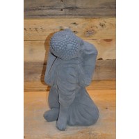thumb-Slapende Shiva Boeddha van beton – oosterse decoratie voor huis en tuin-5