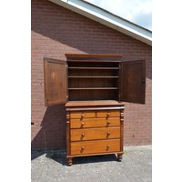 thumb-2-delige antieke eiken buffetkast-2